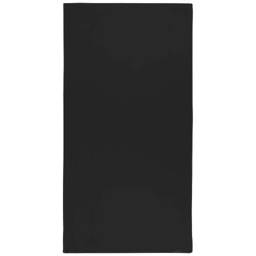black Toalla de deporte de RPET de 50 x 100 cm