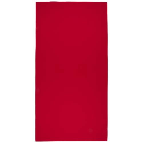 red Toalla de deporte de RPET de 70 x 140 cm