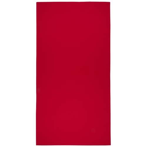 red Toalla de deporte de RPET de 70 x 140 cm