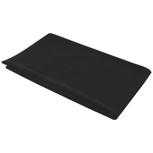 black Toalla de deporte de RPET de 70 x 140 cm