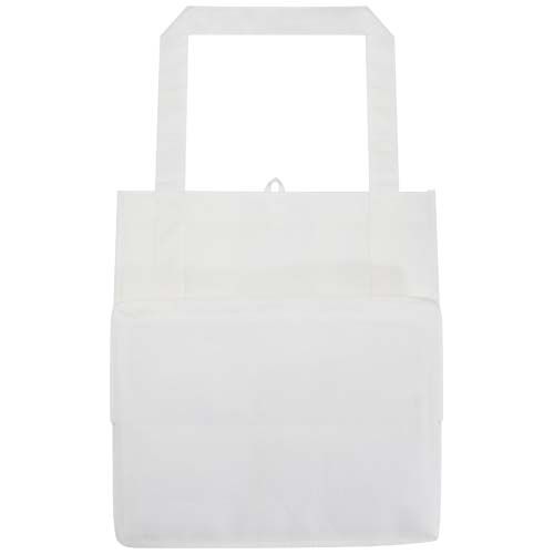 white Bolsa tote non woven RPET con GRS de 29l “Liberty”