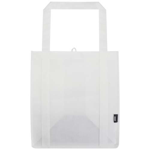 white Bolsa tote non woven RPET con GRS de 29l “Liberty”
