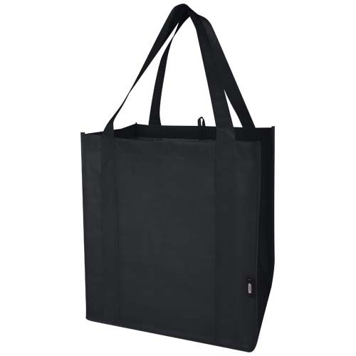 black Bolsa tote non woven RPET con GRS de 29l “Liberty”