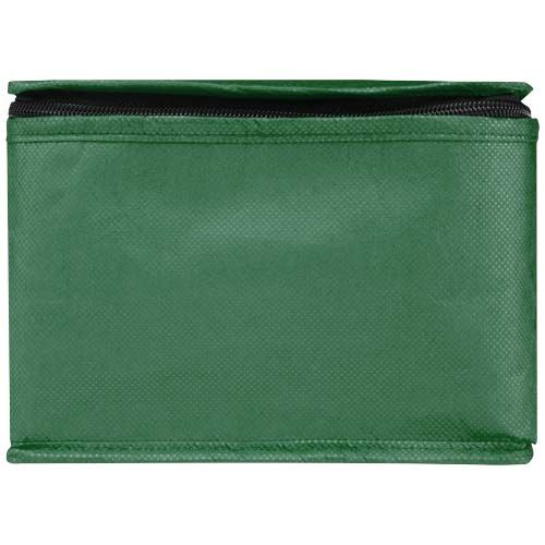 Bolsa isotérmica para 6 latas no tejida de material reciclado GRS de 4 l 