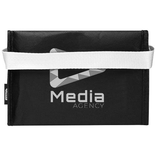 Bolsa isotérmica para 6 latas no tejida de material reciclado GRS de 4 l 