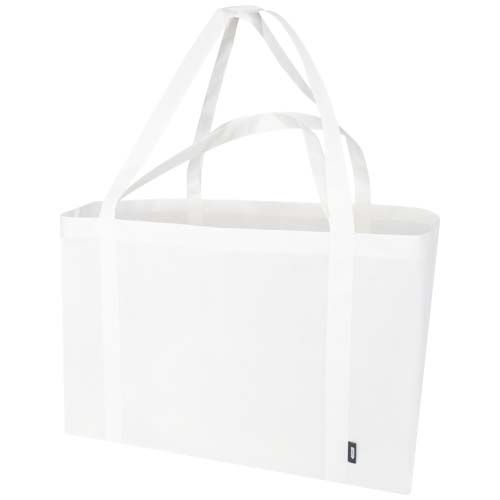 Bolsa Tote no tejida de material reciclado GRS extragrande de 65 l 