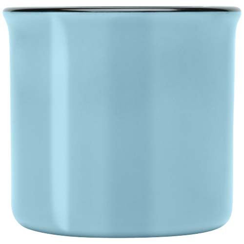 blue Taza de cerámica de 240 ml “Bari” con acabado brillante