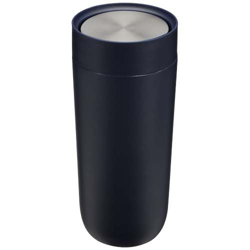 azul marino Vaso de acero inoxidable de 350 ml con certificado RCS