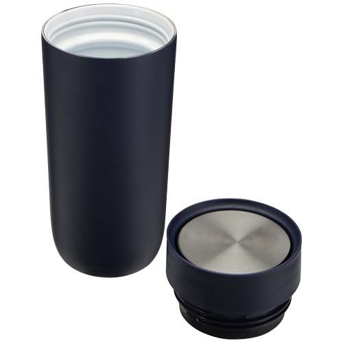 azul marino Vaso de acero inoxidable de 350 ml con certificado RCS