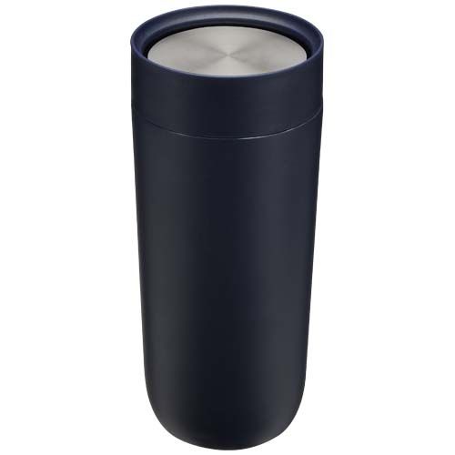 azul marino Vaso de acero inoxidable de 350 ml con certificado RCS