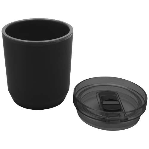 Vaso de doble pared de plástico reciclado de 180 ml 