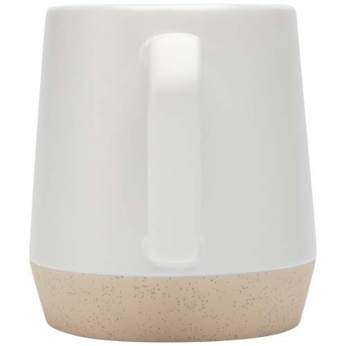 Taza de cerámica de 300 ml con acabado mate 