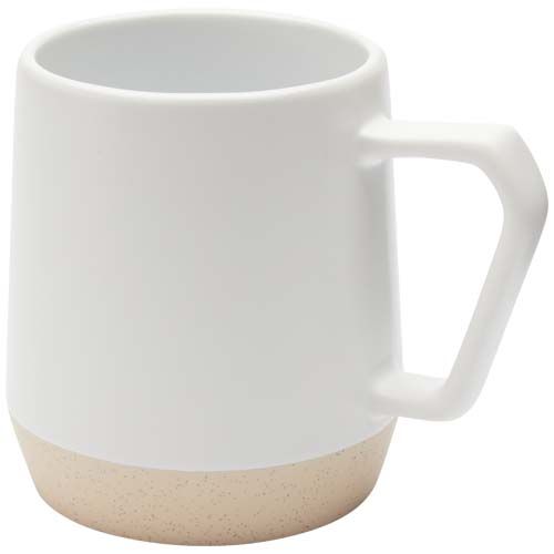 Taza de cerámica de 300 ml con acabado mate 