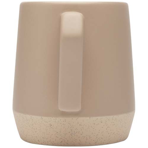 Taza de cerámica de 300 ml con acabado mate 