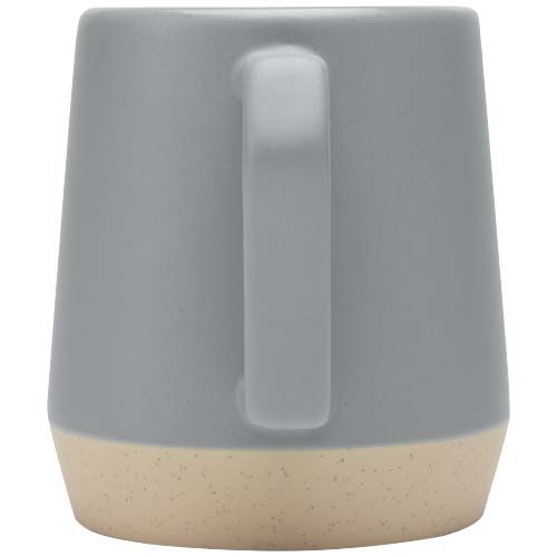 Taza de cerámica de 300 ml con acabado mate 