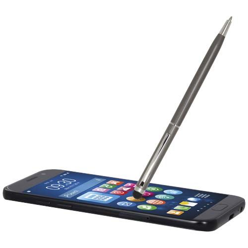 Boligrafo de aluminio con stylus Ore (tinta azul)