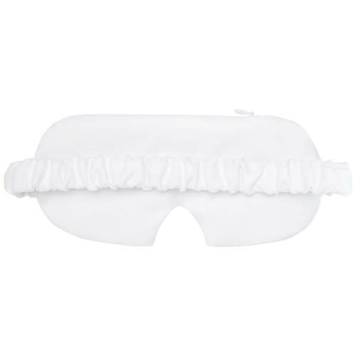 white Máscara para ojos con relleno de lavanda