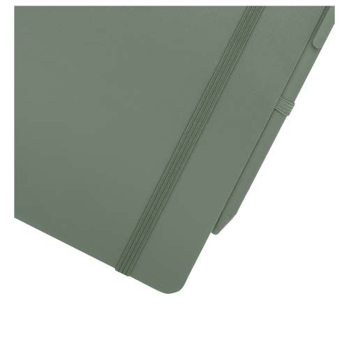 verde follaje Libreta de tapa dura A5 de plástico procedente del océano con bolígrafo