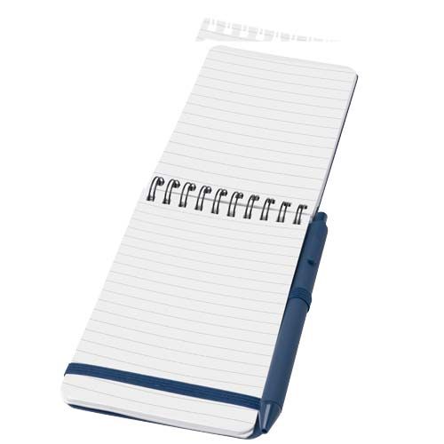 azul mar Libreta de tapa dura A6 de plástico procedente del océano con bolígrafo
