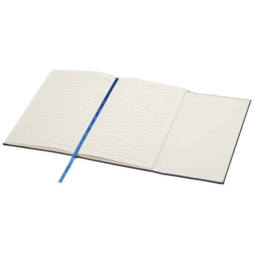 azul mar Libreta de tapa dura A5 de cuero regenerado