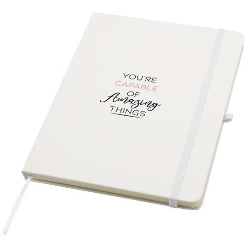 white Libreta de tapa dura A5