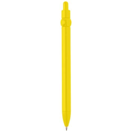 yellow Bolígrafo de plástico reciclado