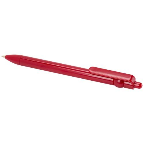 red Bolígrafo de plástico reciclado