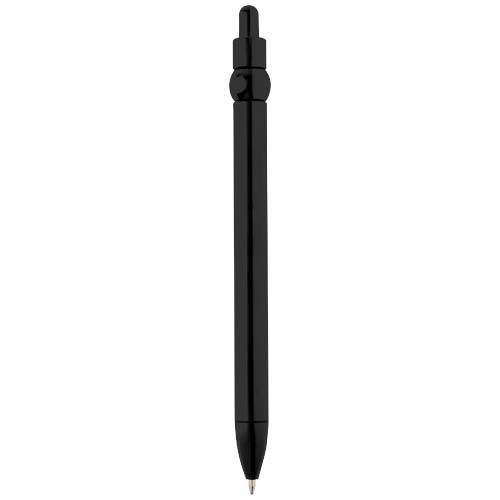 black Bolígrafo de plástico reciclado