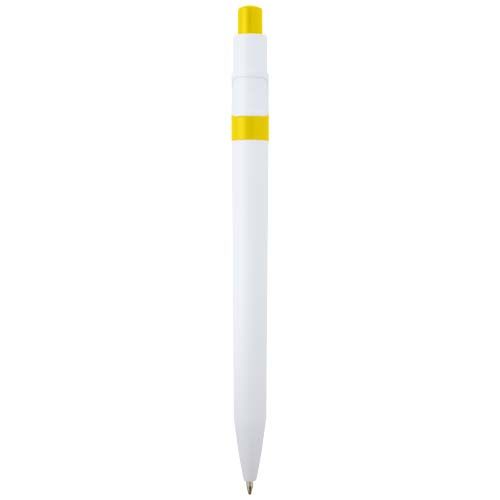 yellow Bolígrafo de plástico reciclado