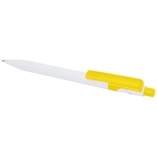 yellow Bolígrafo de plástico reciclado
