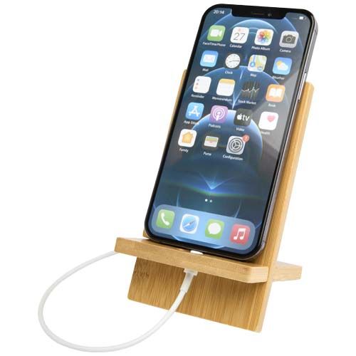 madera Soporte para teléfono de bambú desmontable