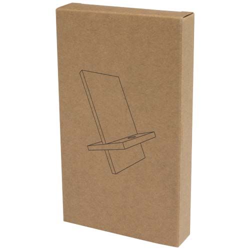 Soporte para teléfono de bambú desmontable 