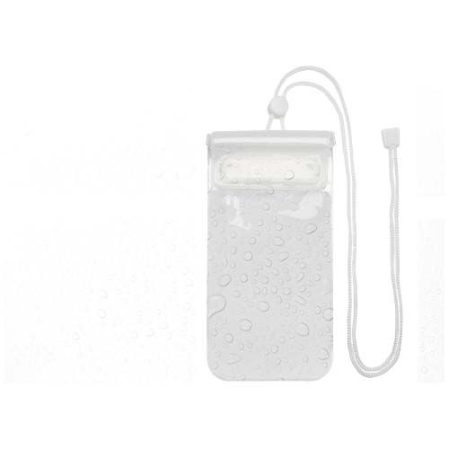 white Funda impermeable para teléfono talla L