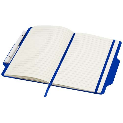 azulón Libreta de tapa dura A5 con combinación de bolígrafo y lápiz
