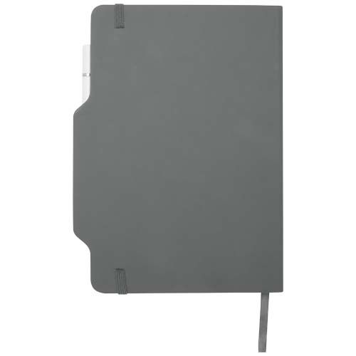 gray Libreta de tapa dura A5 con combinación de bolígrafo y lápiz