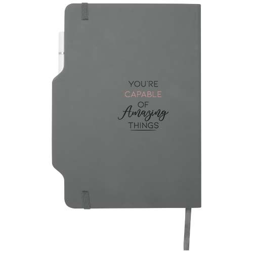 Libreta de tapa dura A5 con combinación de bolígrafo y lápiz 