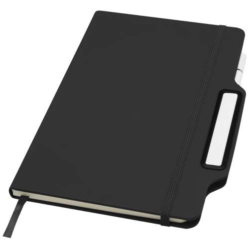 LIBRETA DE TAPA DURA A5 CON COMBINACIÓN DE BOLÍGRAFO Y LÁPIZ 