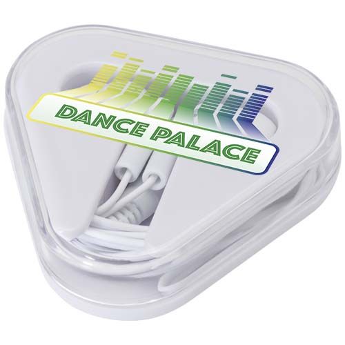 Auriculares con caja de plástico reciclado 