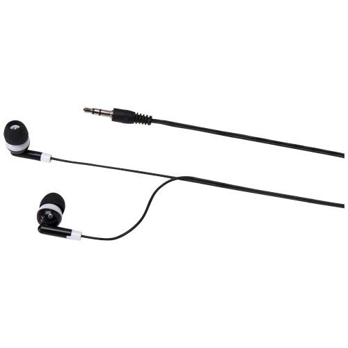 black Auriculares con caja de plástico reciclado