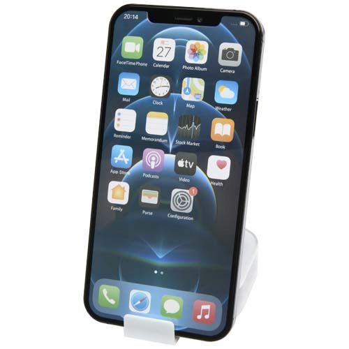 white Auriculares tipo C con cable y caja de plástico reciclado