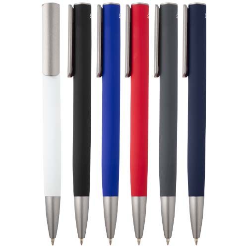 Stylo bille Ziguur en aluminium recyclé (encre bleue) - 6