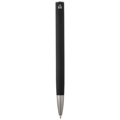 black Bolígrafo de aluminio reciclado