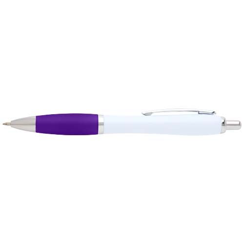 purple Bolígrafo de plástico reciclado