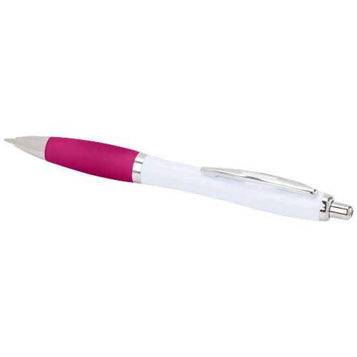 pink Bolígrafo de plástico reciclado