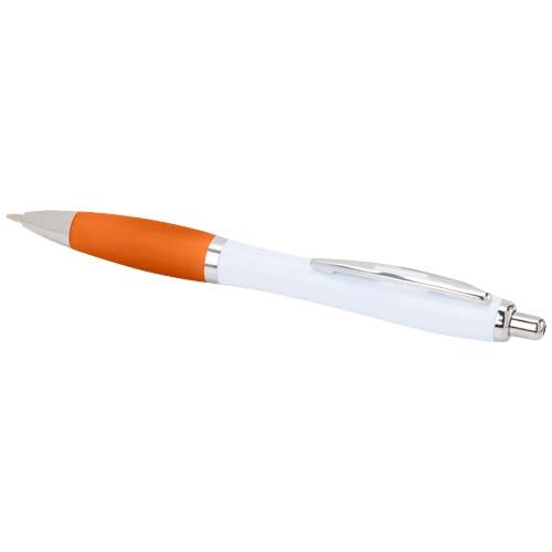 orange Bolígrafo de plástico reciclado
