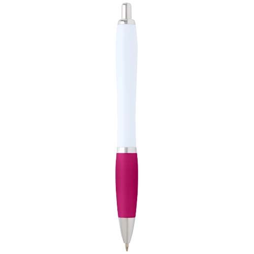 pink Bolígrafo de plástico reciclado