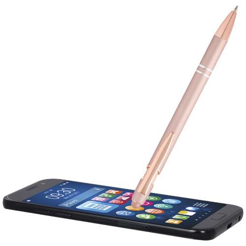 rosa empolvado Bolígrafo con acabado en oro rosa