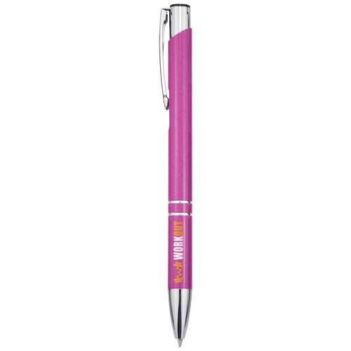 magenta Bolígrafo de aluminio reciclado