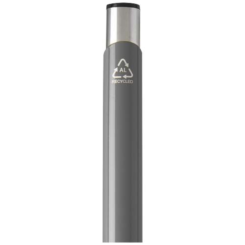 gray Bolígrafo de aluminio reciclado
