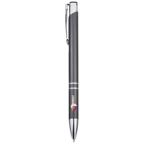 gray Bolígrafo de aluminio reciclado